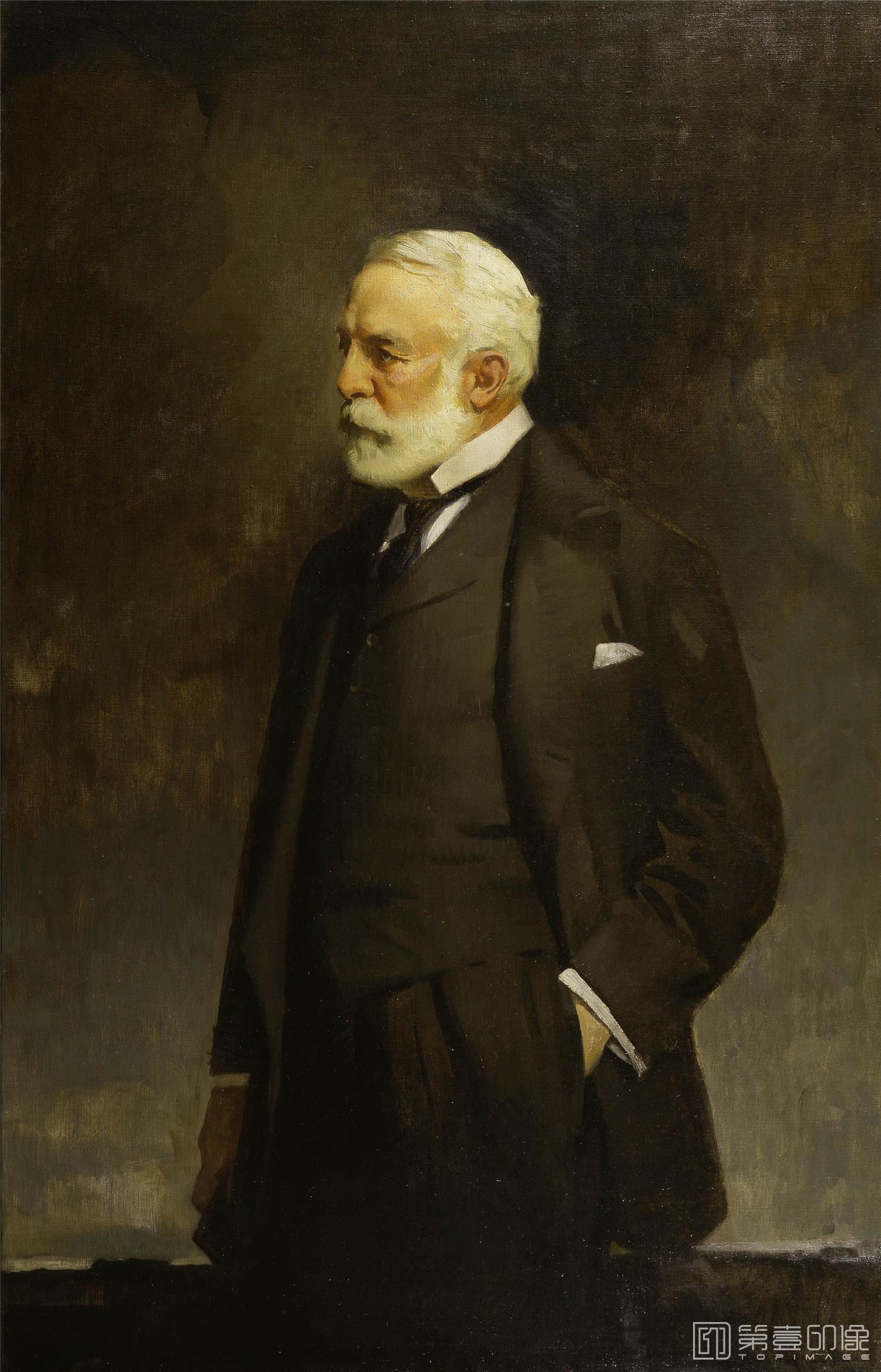 油画-美国弗里克美术馆藏画-John C. Johansen - Henry Clay Frick, 1943-142